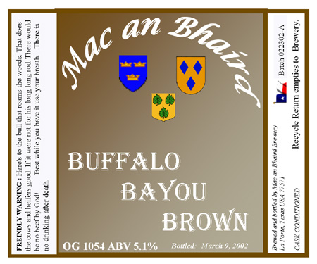 Buffalo Bayou Brown