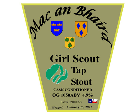Girl Scout Tap Stout