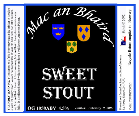 Sweet Stout