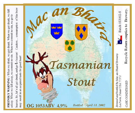 Tasmanian Stout