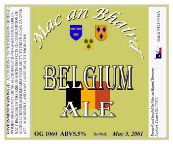 Belgium Ale